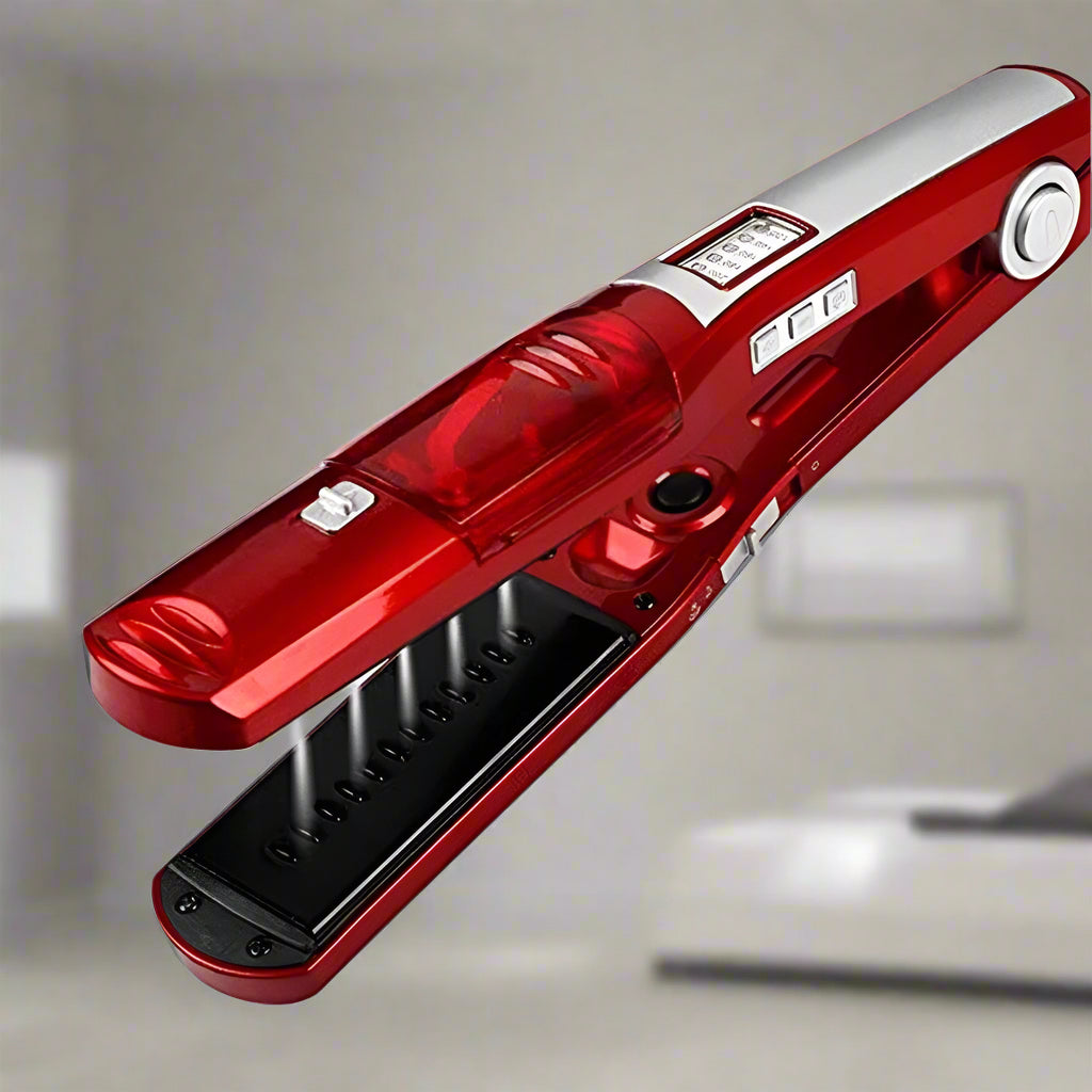 Lisseur-vapeur-rouge