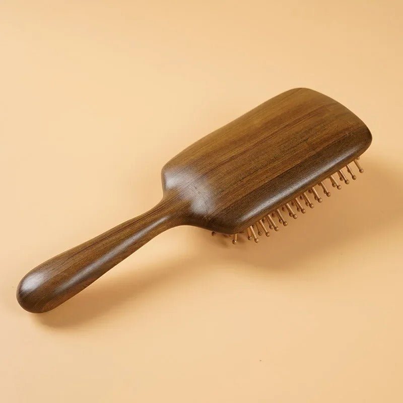 Brosse à cheveux - bois de santal LONGHAIR™ - Petits Plaisirs Malins