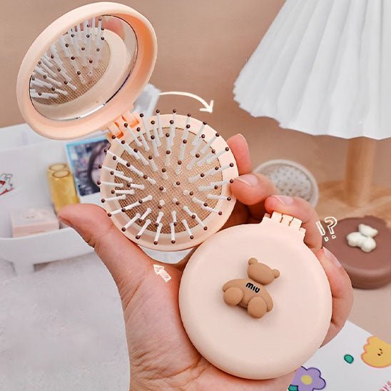 Brosse a cheveux - Format poche - Petits Plaisirs Malins
