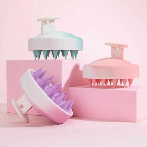 Brosse cheveux massage - ronde - Petits Plaisirs Malins