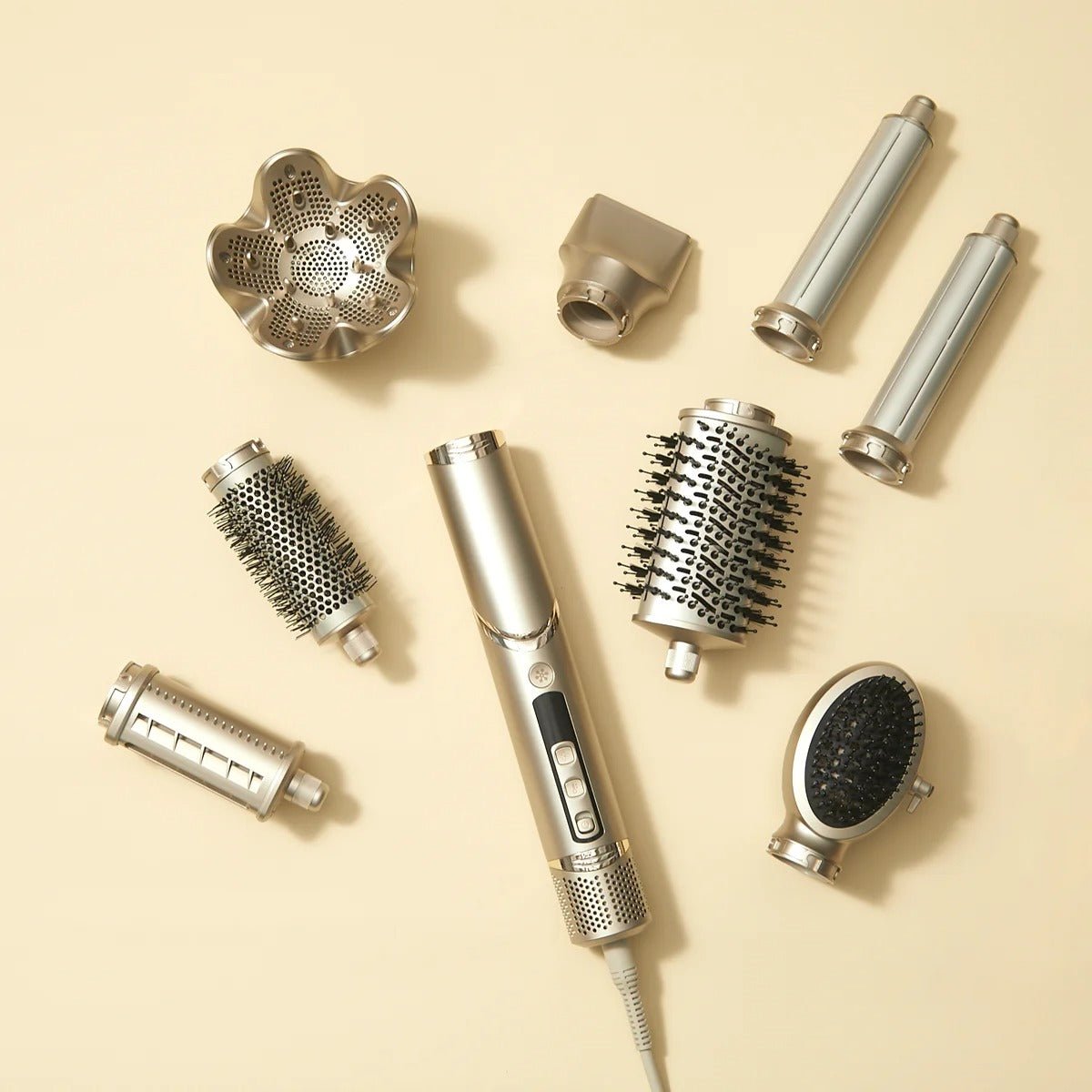 Brosse Lissante et Chauffante 7 en 1 - Petits Plaisirs Malins