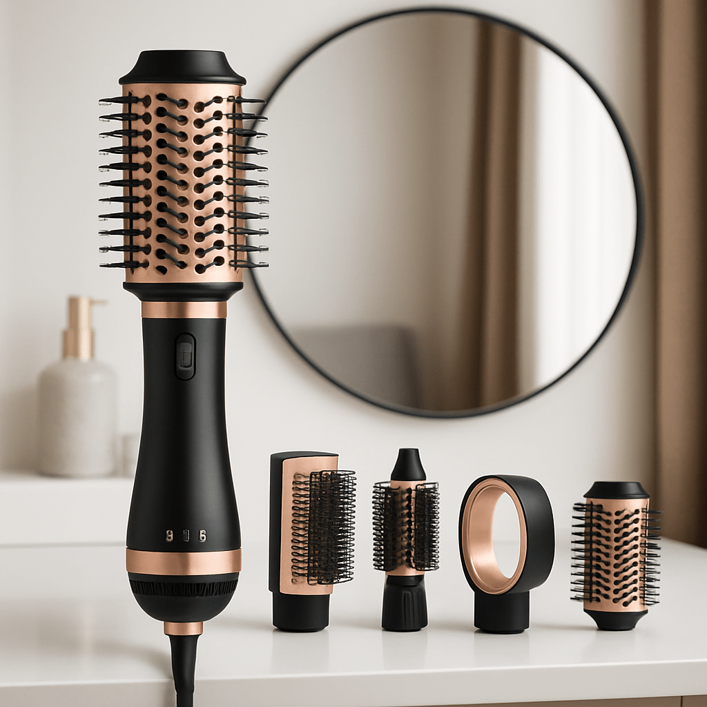 Brosse lissante et chauffante - rotative - Petits Plaisirs Malins