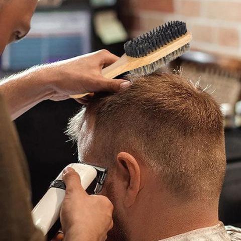 Brosse poil de sanglier - double face pour Homme - Petits Plaisirs Malins