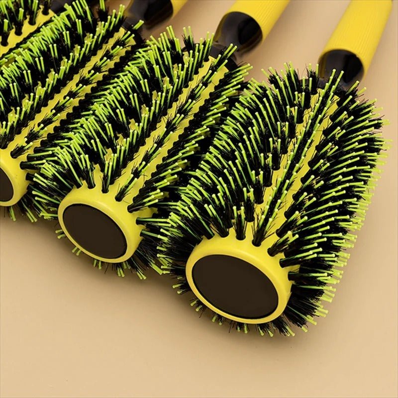 Brosse ronde poil de sanglier - NATURELISSâą - Petits Plaisirs Malins