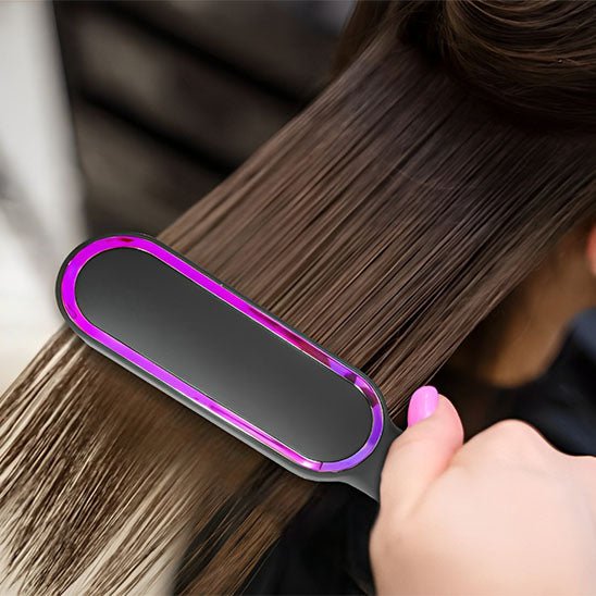 Lisseur Boucleur - avec brosse - Petits Plaisirs Malins