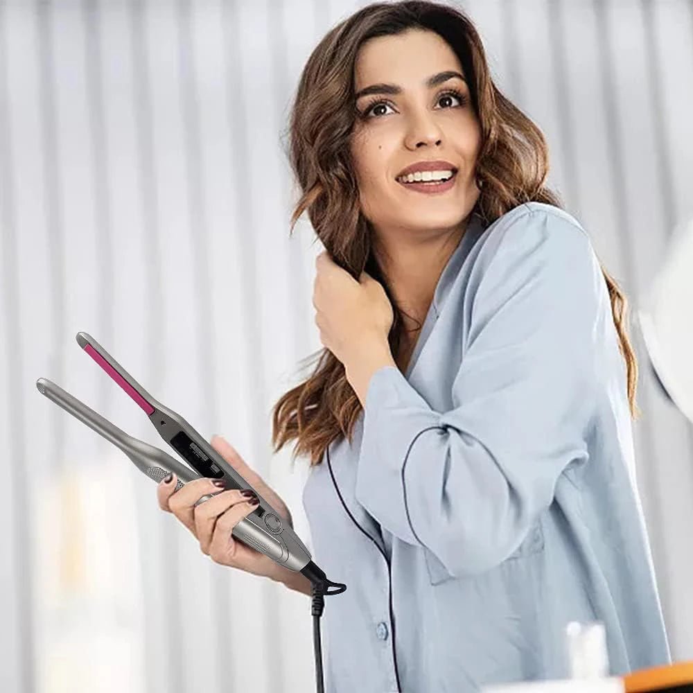 Lisseur cheveux courts - plaques minces - Petits Plaisirs Malins