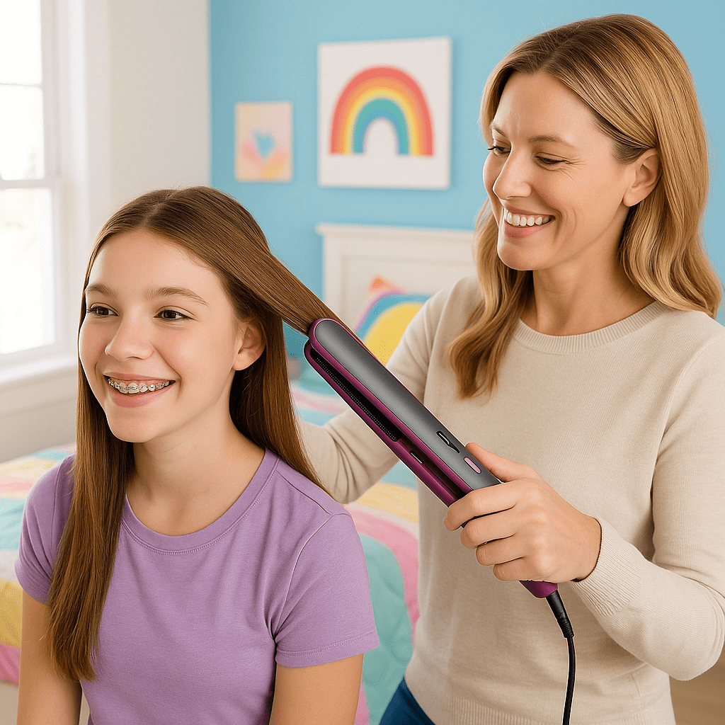 Mini lisseur de voyage - sans fil - Petits Plaisirs Malins