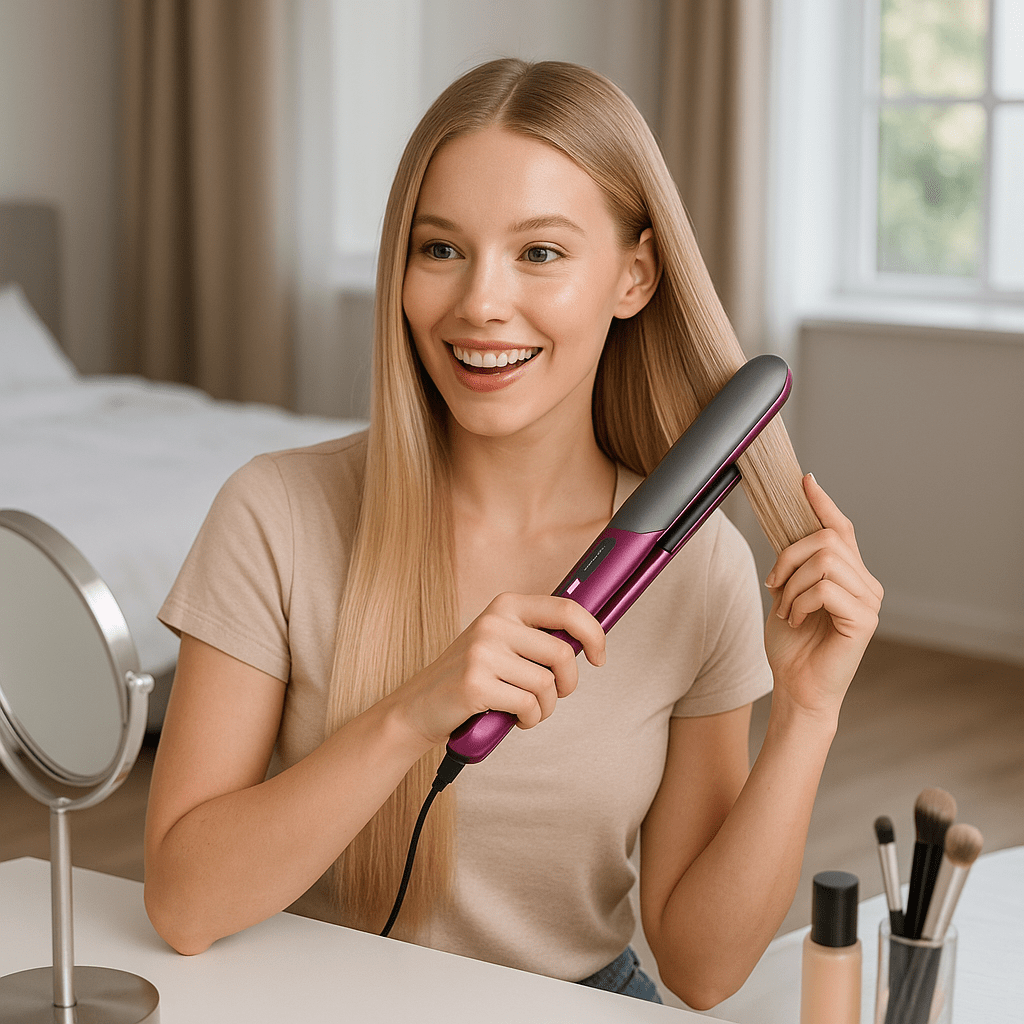 Mini lisseur de voyage - sans fil - Petits Plaisirs Malins