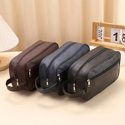Trousse de toilette homme voyage élégante