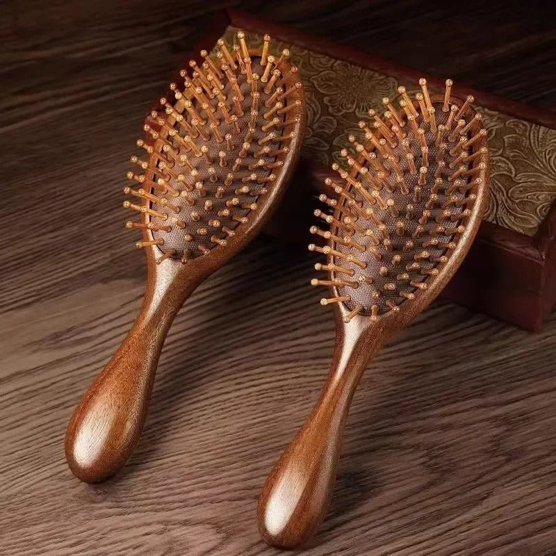 Brosse à cheveux - bois de santal VINTAGE™ - Petits Plaisirs Malins