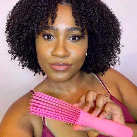 Brosse à cheveux bouclés - épais - Petits Plaisirs Malins
