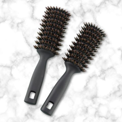 Brosse à Cheveux en Poil de Sanglier - demi - Petits Plaisirs Malins