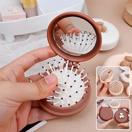Brosse a cheveux - Format poche - Petits Plaisirs Malins