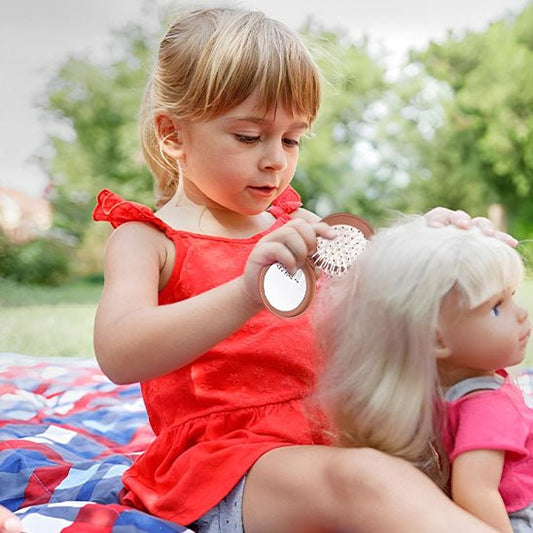 Brosse a cheveux - Format poche - Petits Plaisirs Malins
