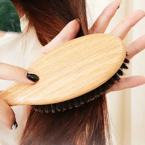 Brosse à Poil de Sanglier - 100% poil de sanglier - Petits Plaisirs Malins