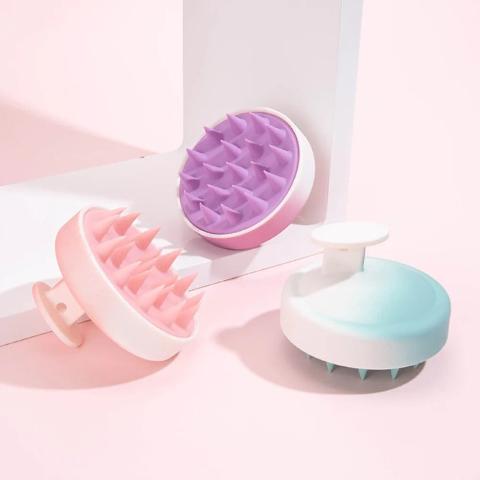 Brosse cheveux massage - ronde - Petits Plaisirs Malins