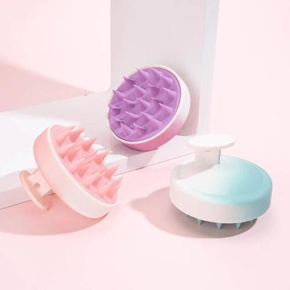 Brosse cheveux massage - ronde - Petits Plaisirs Malins