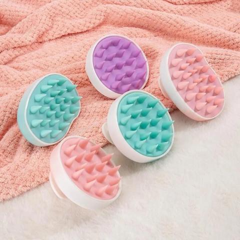 Brosse cheveux massage - ronde - Petits Plaisirs Malins