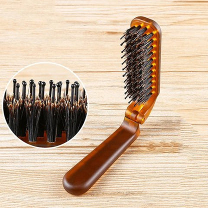 Brosse en poil de sanglier - pliable - Petits Plaisirs Malins