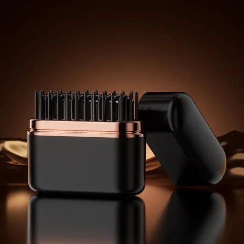 Brosse lissante chauffante - Format de Poche - Petits Plaisirs Malins