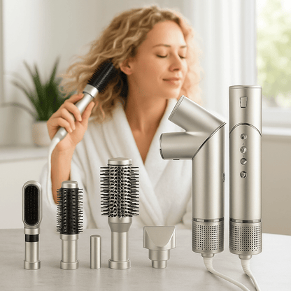 Brosse Lissante et Chauffante 7 en 1 - Petits Plaisirs Malins