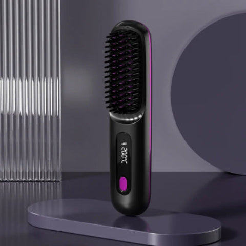 brosse-lissante-et-chauffante-noire