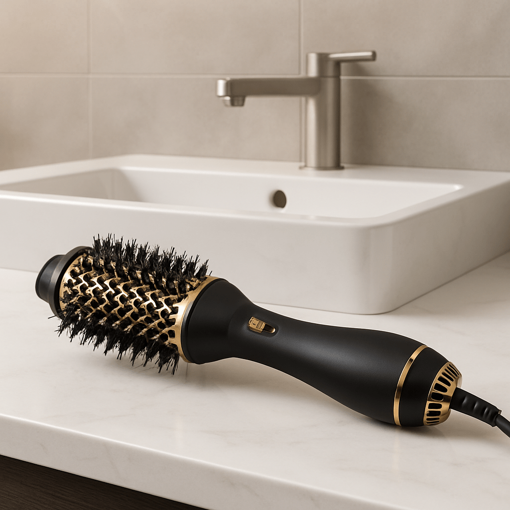 Brosse lissante et chauffante - rotative - Petits Plaisirs Malins