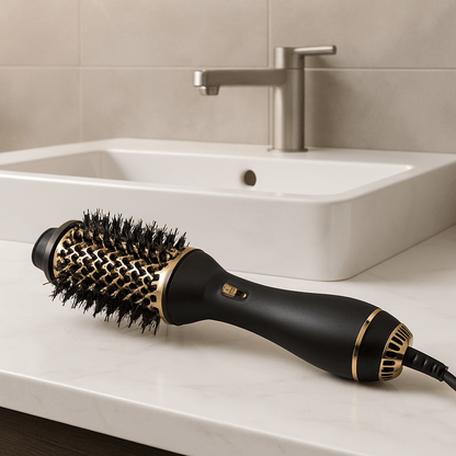 Brosse lissante et chauffante - rotative - Petits Plaisirs Malins