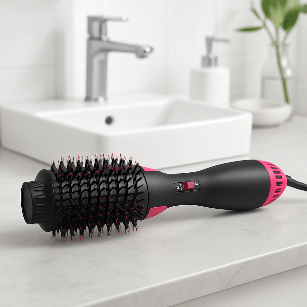 Brosse lissante et chauffante - rotative - Petits Plaisirs Malins