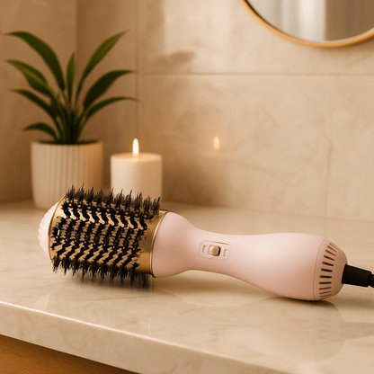 Brosse lissante et chauffante - rotative - Petits Plaisirs Malins