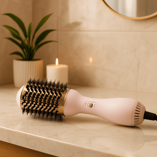 Brosse lissante et chauffante - rotative - Petits Plaisirs Malins