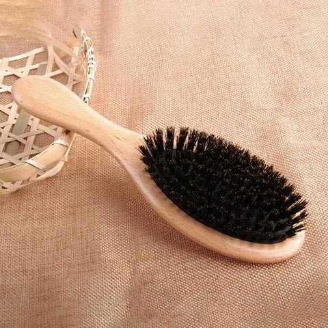 Brosse Poil de Sanglier - Ovale - Petits Plaisirs Malins