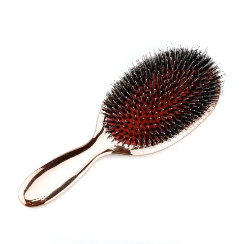 brosse-poil-de-sanglier-rose-doré