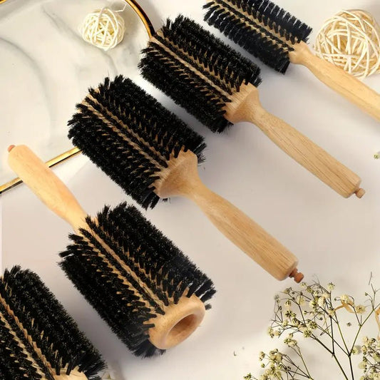 Brosse Ronde Poil de Sanglier - 5 formats - Petits Plaisirs Malins