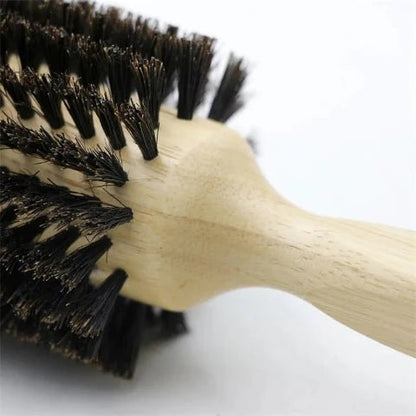 Brosse Ronde Poil de Sanglier - 5 formats - Petits Plaisirs Malins