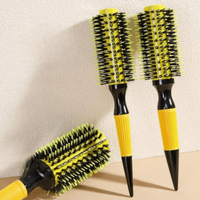 Brosse ronde poil de sanglier - NATURELISS™ - Petits Plaisirs Malins