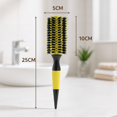 Brosse ronde poil de sanglier - NATURELISS™ - Petits Plaisirs Malins