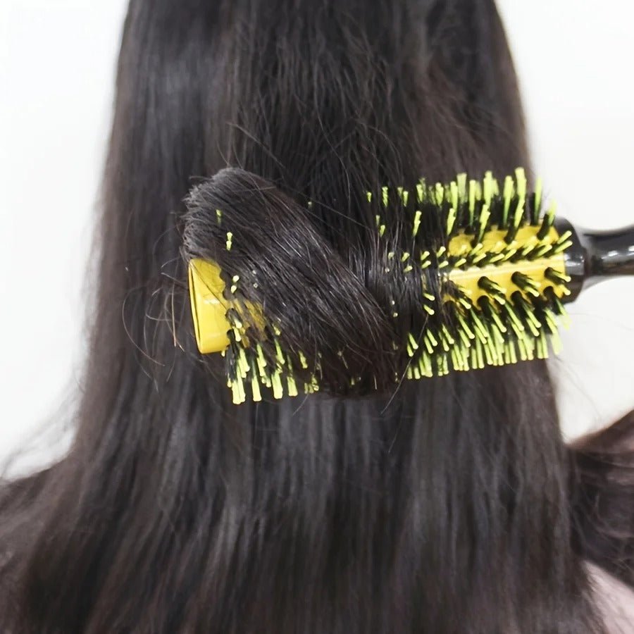 Brosse ronde poil de sanglier - NATURELISS™ - Petits Plaisirs Malins