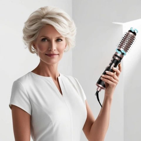Brosse Soufflante Rotative - multifonction 4 - en 1 - Petits Plaisirs Malins