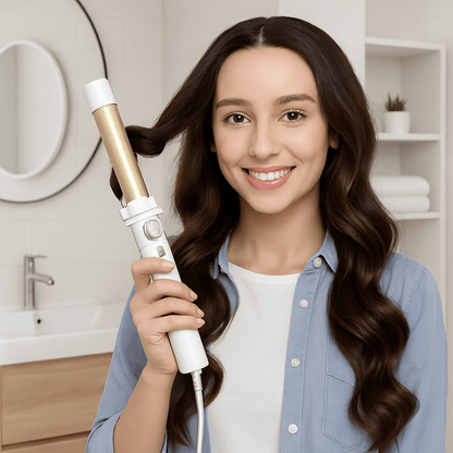 Fer bouclant - GLAMWAVE™ - Petits Plaisirs Malins