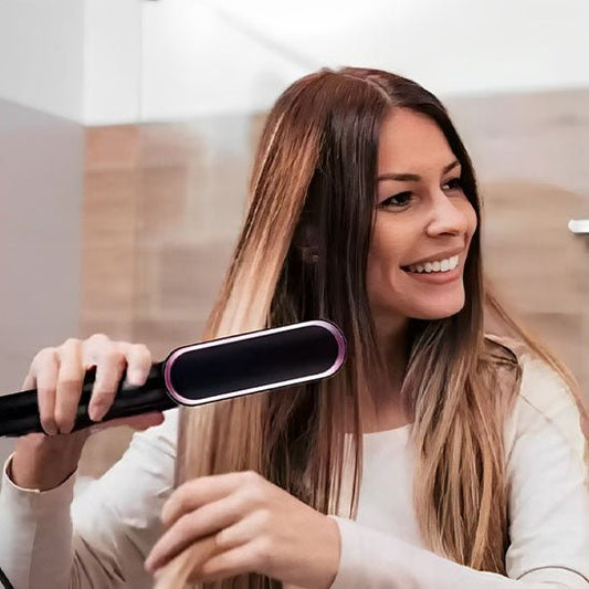 Lisseur Boucleur - avec brosse - Petits Plaisirs Malins