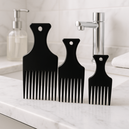 Peigne Afro - ensemble de 3 - Petits Plaisirs Malins