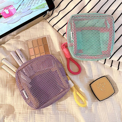petite trousse maquillage pour sac à main facile à nettoyer1