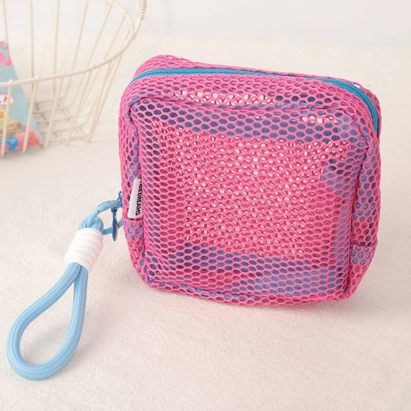 Petite trousse maquillage pour sac a main | Transparente