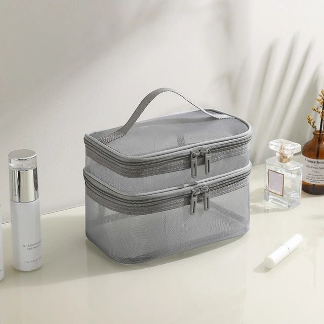 Trousse à maquillage - 2 niveaux - Petits Plaisirs Malins