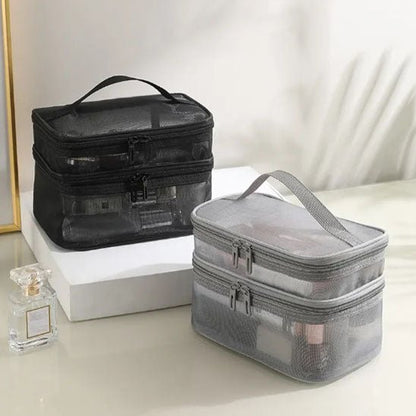 Trousse à maquillage - 2 niveaux - Petits Plaisirs Malins