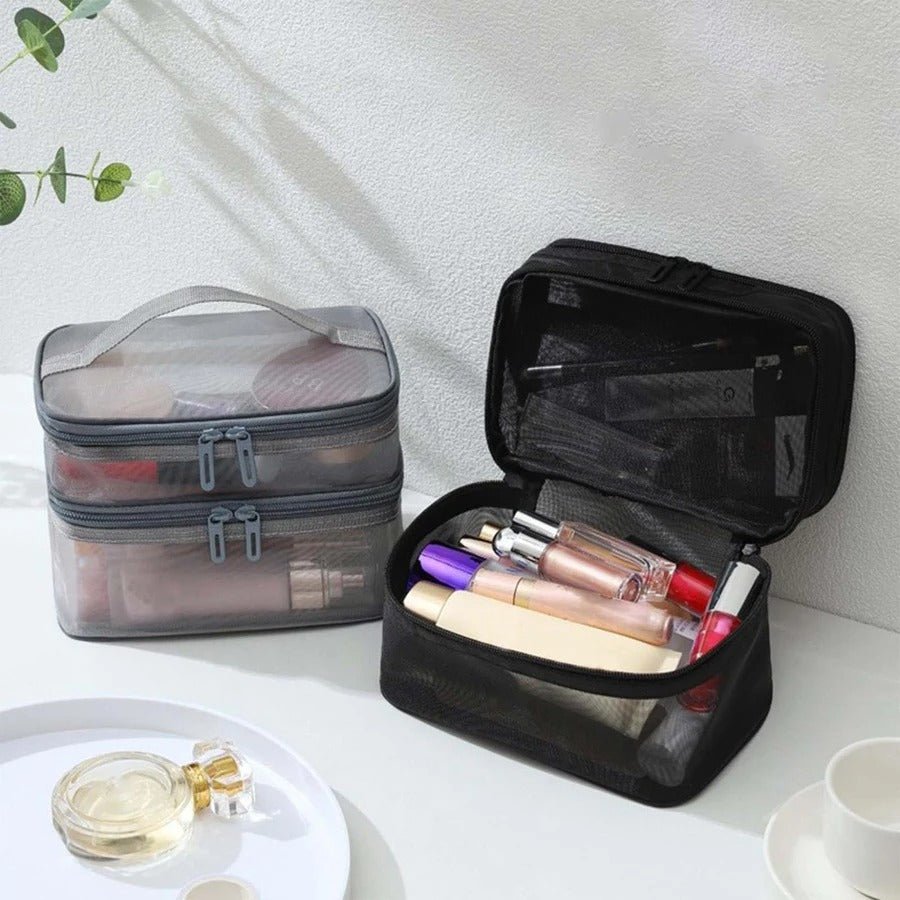 Trousse à maquillage - 2 niveaux - Petits Plaisirs Malins