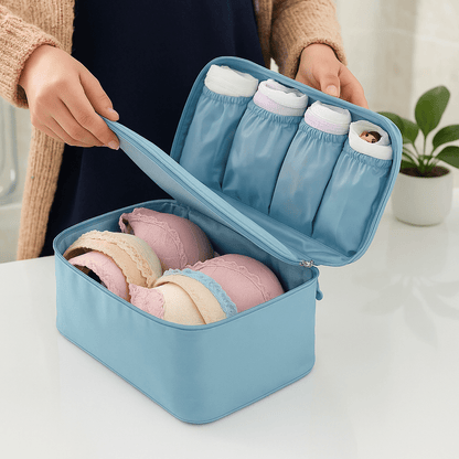 Trousse de toilette femme - pour sous - vêtements - Petits Plaisirs Malins