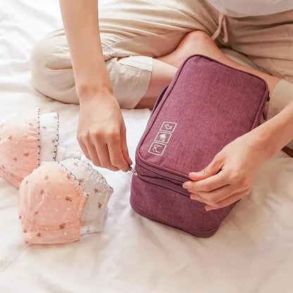Trousse de toilette femme pour sous - vêtements - Petits Plaisirs Malins