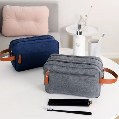 Trousse de toilette homme voyage doublure imperméable